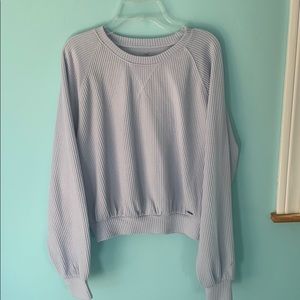 blue hollister long sleeve tee